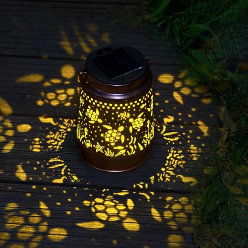 Solar Turtle Lantern Outdoor Garden Decor Gift for Mom & Women