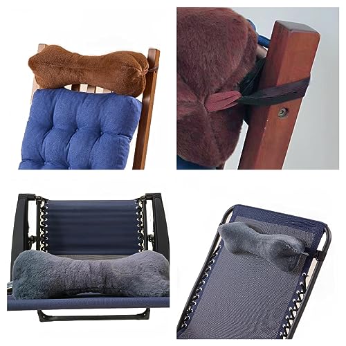 Recliner Neck Pillow with Adjustable Strap for Comfort Support