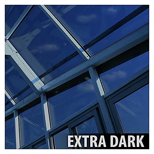 Daytime Privacy Window Film - Extra Dark Black, 36in x 12ft