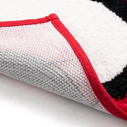 Spiderman Kids Bath Rug - Non-Slip, Soft Microfiber Bathroom Mat 20x30 - Red - Jay Franco