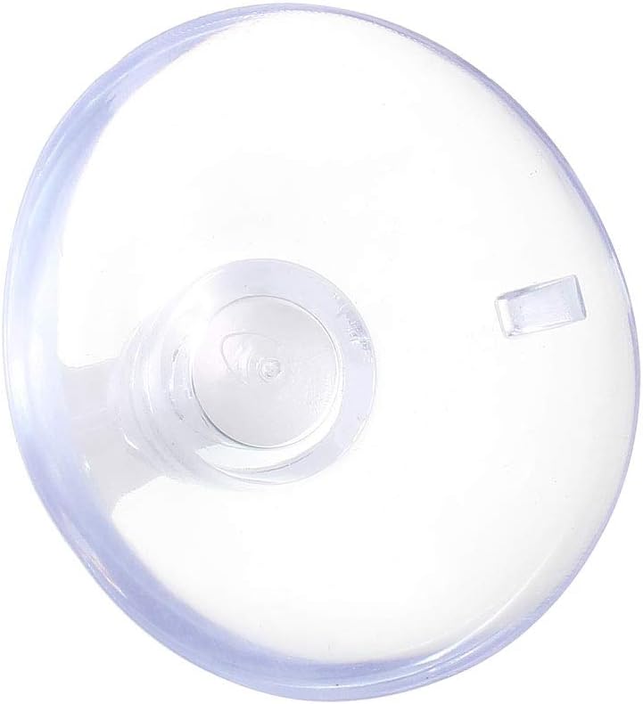 Uxcell Aquarium Suction Cup Clips - Secure Airline Tube Holders for Fish Tanks | Clear 10mm, 6 Pcs