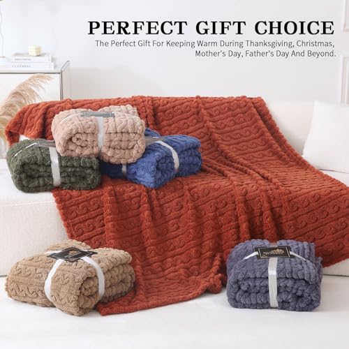 Sherpa Fleece Wearable Blanket Shawl with Pockets, Cozy Poncho Cape