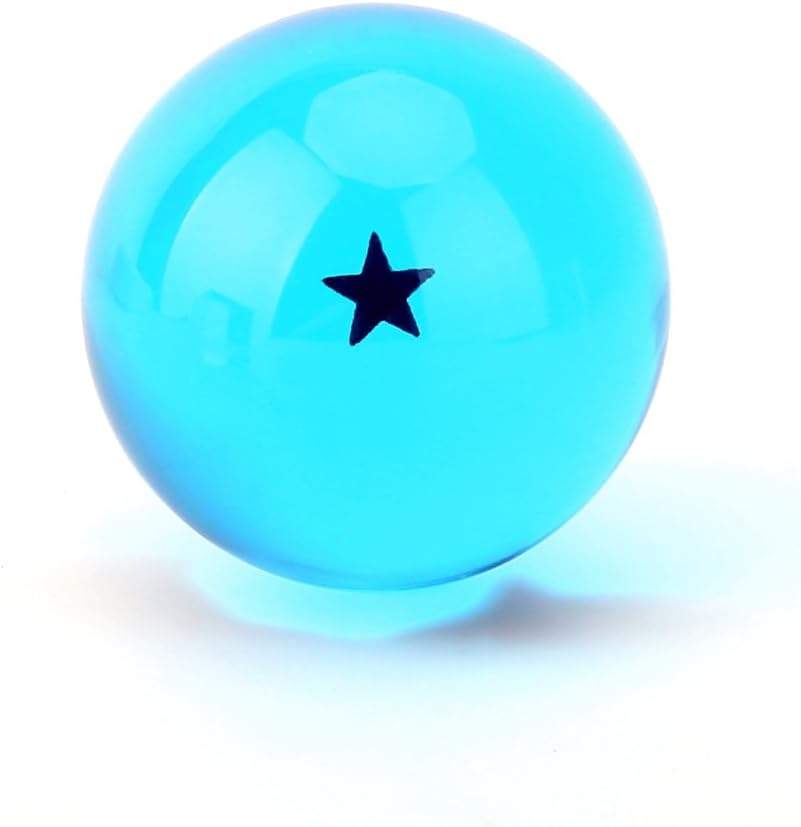 Viru Crystal Glass Ball Stars - Anime Collectibles Gift Box Set of 7 Pieces | 43mm (1.7 in) Diameter