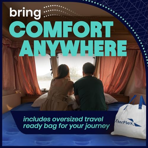 Twin Air Mattress with Built-In Pump - 16" Raised Inflatable Air Bed