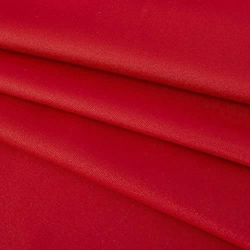Obstal 78 x 54 Inch Red Rectangular Waterproof Christmas Tablecloth