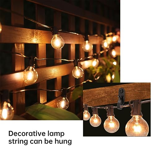Black Stainless Steel Light Hanger Hooks 40 Pack for Christmas & Fairy Lights