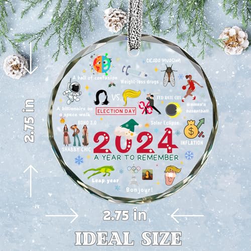 2024 Christmas Ornament Funny White Elephant Gift - SELORY