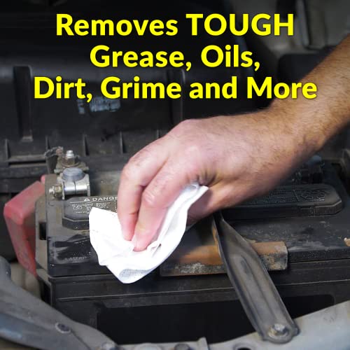 Heavy-Duty All-Purpose Cleaning & Degreasing Wipes, 75 Count (Pack of 2)