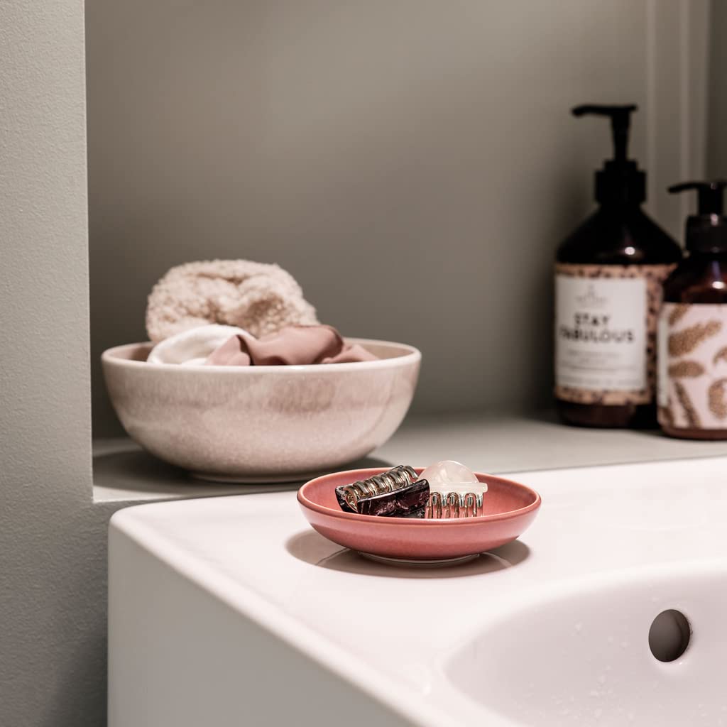 like. by Villeroy & Boch Perlemor Sand Individual Rice Bowl, Premium Porcelain, Made in Germany, Dishwasher and Microwave Safe, 6.5x2.5 in