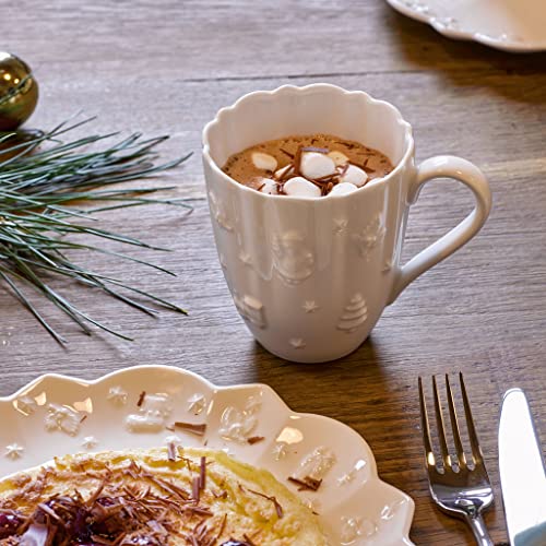 Villeroy & Boch Toy's Delight Royal Classic Mug - Modern White Porcelain Christmas Gift