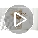 Hollow Ceramic Vase Set of 2 - Modern Matte Off-White Boho Decor Vases