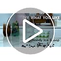 Stackable Ice Cube Trays with Lids - 4-Pack Silicone Easy Release Ice Molds