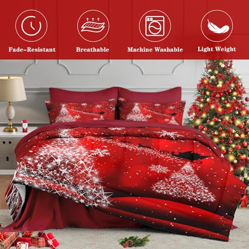 King Size WeCozy 7-Piece Comforter Set with Sheets - Microfiber Bedding