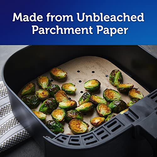 Disposable Air Fryer Liners, Unbleached Parchment Paper Sheets - 50 Count