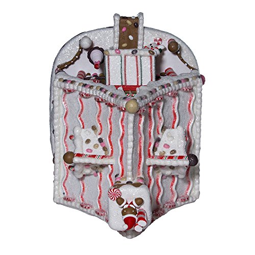 12-Inch Lighted Christmas Gingerbread House Tabletop Holiday Decor