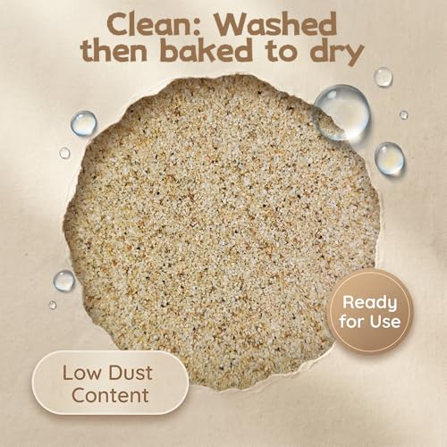 Natural Decorative Sand - 2 lbs Washed Fine Sand for Vases & Crafts
