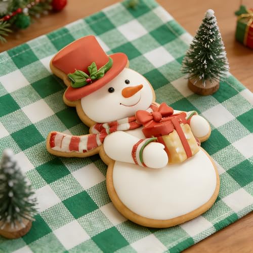 Santa Claus Fondant Silicone Mold for Christmas Baking - Style F