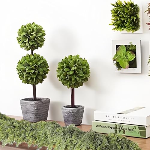 6FT Artificial Cedar Garland Mantel Scarf Christmas Decor - 6FT / 1