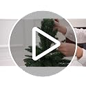 3ft Pre-Lit Tabletop Artificial Christmas Tree with Lights & Stand