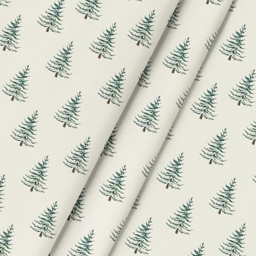 Horaldaily Christmas Tablecloth 60x60 Round Green Trees Boho – 60" Round Green