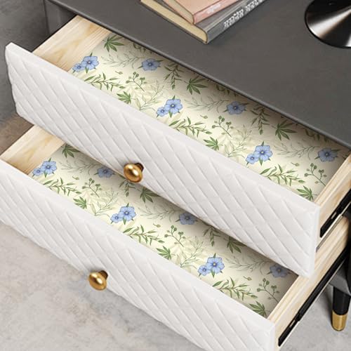 Fresh Linen Scented Drawer Liners - 6 Sheets (14.3 x 19.6 Inch)