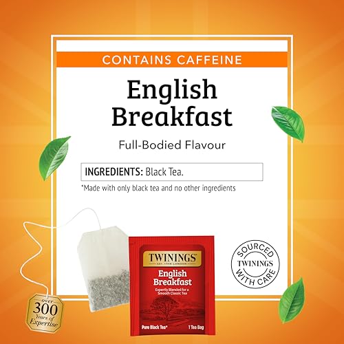 Twinings English Breakfast Black Tea Bags 100 Count