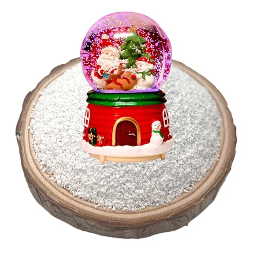 Waterproof Fake Snow for DIY Snow Globes - 100g Floatable Filler