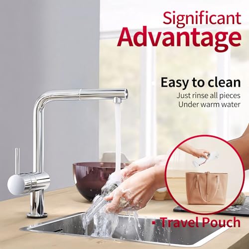 Kearning Transparent Wine Aerator Pourer Spout - Instant Decanter & No-Drip Gift for Wine Lovers