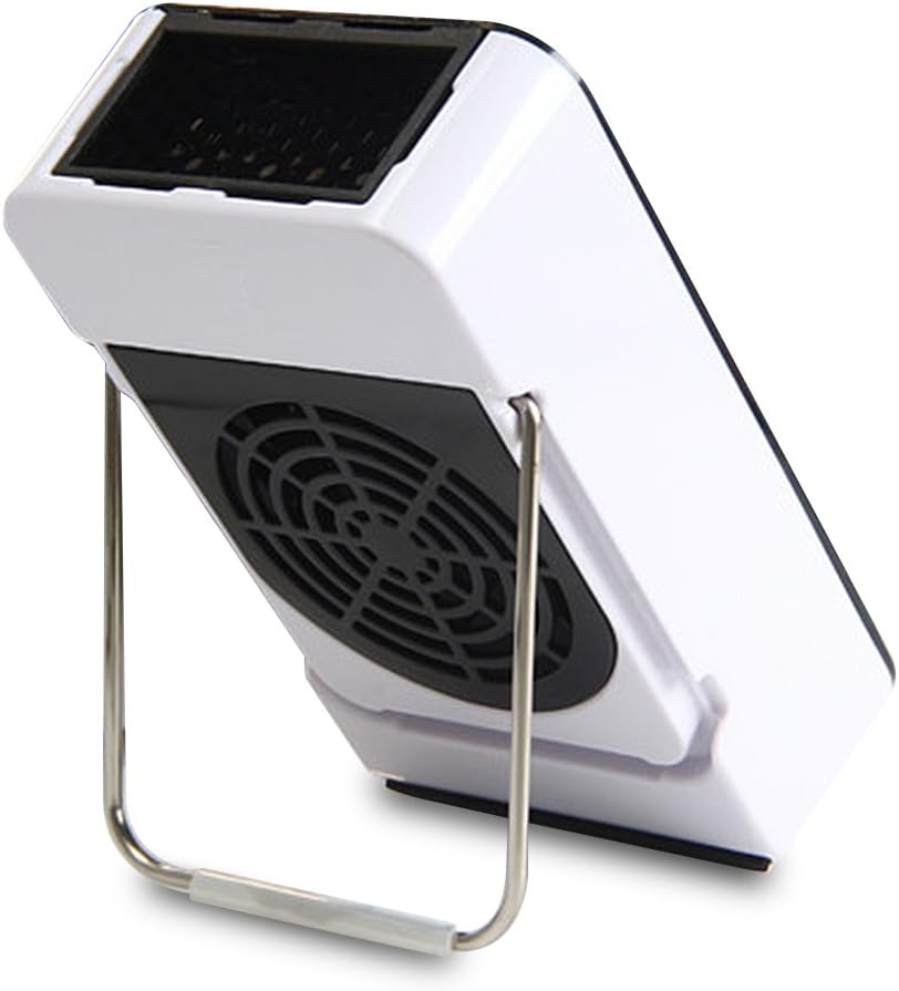 YOUCIDI Mini Portable Electric Fan Heater - Energy-Saving Room & Office Warmer | Black