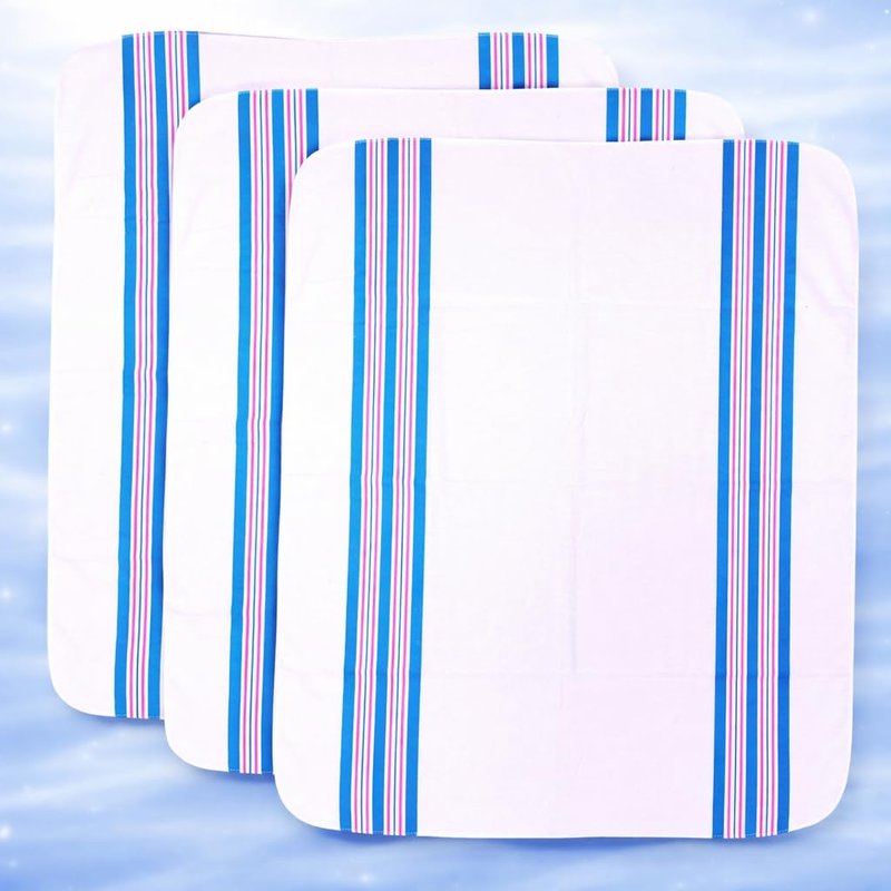 Vakly Hospital Receiving Baby Blankets [Pack of 3] Soft Flannel Nursery Swaddle, 30''x40'' Cozy Unisex Wrap for Swaddling & Wrapping Newborn Babies for Girl or Boy