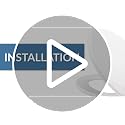 Elongated Toilet Seat, Durable Plastic with Top-Tite Installation, White