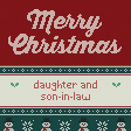 Christmas Card for Daughter and Son-in-Law - Made in USA Eco-Friendly Thick Card Stock