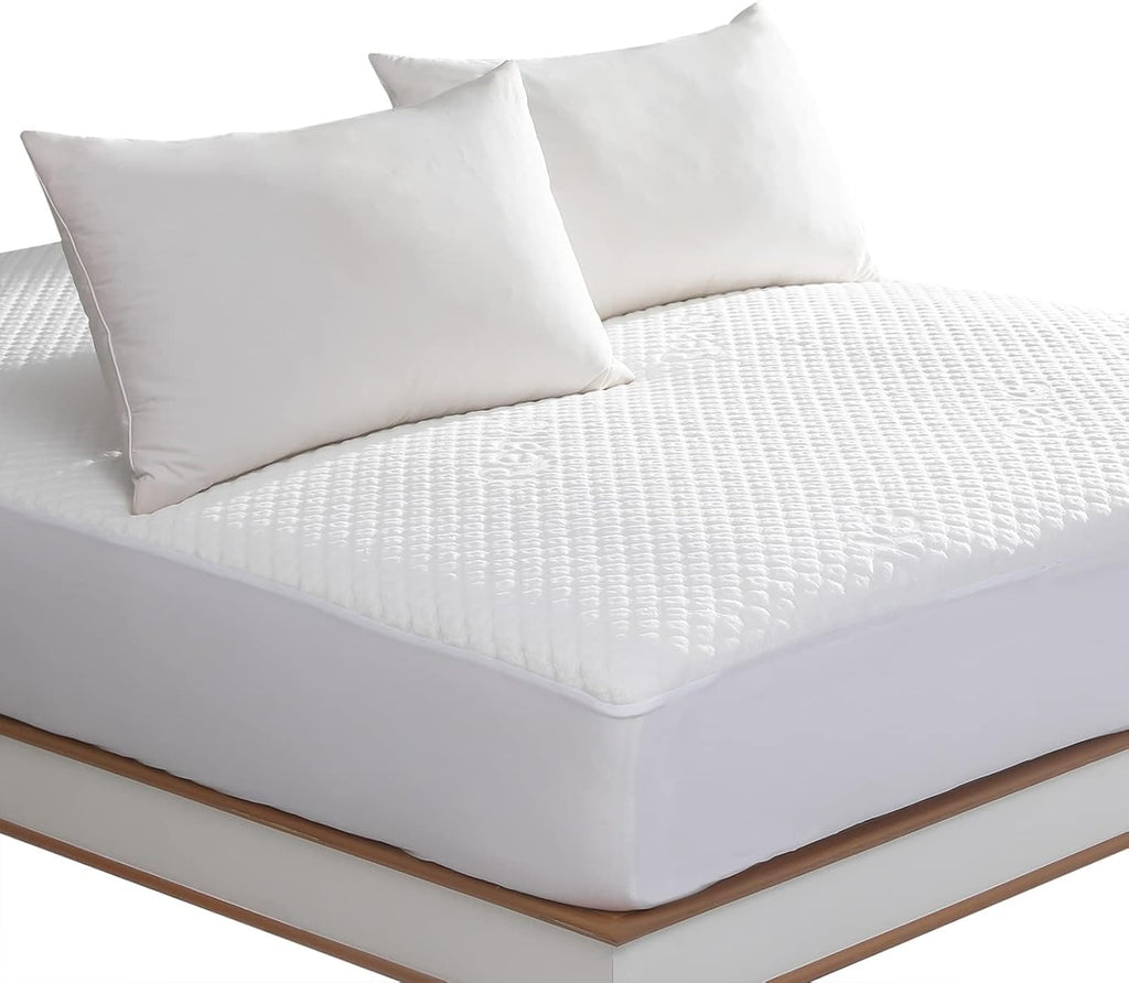 Regine Switzerland King Size Waterproof Mattress Protector - Deep Pocket Fitted Cover Up to 18''