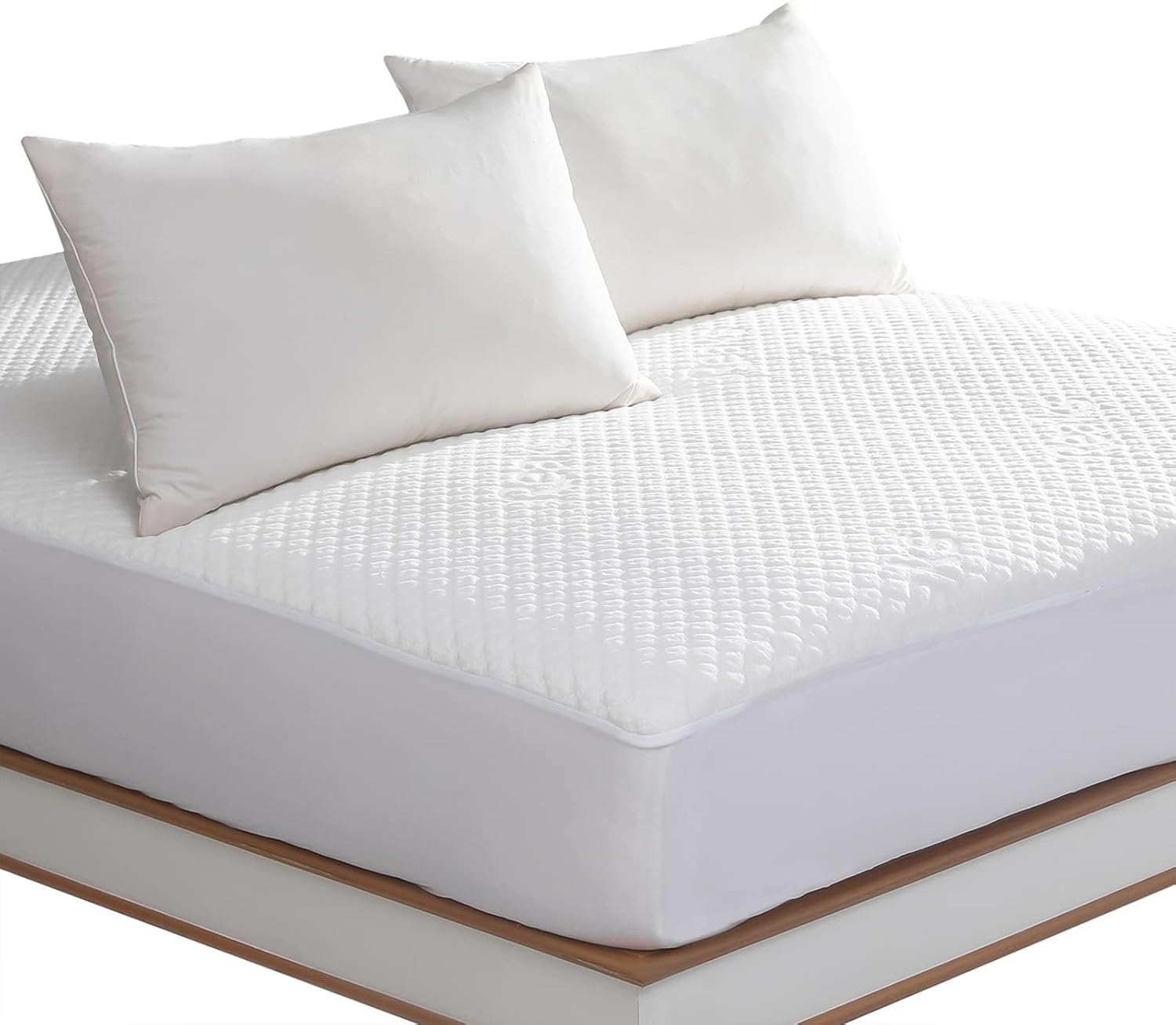 Regine Switzerland King Size Waterproof Mattress Protector - Deep Pocket Fitted Cover Up to 18''