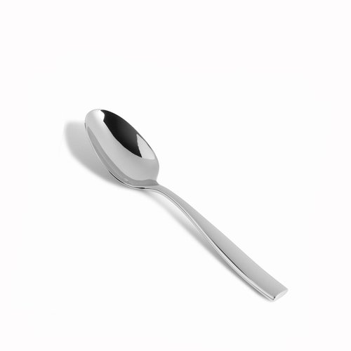 Fortessa Lucca 18/10 Stainless Steel Flatware Espresso Spoon, Set of 12