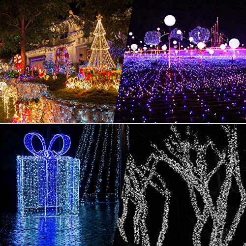 Koxly 18ft Warm White Battery Operated String Lights with Remote & 8 Modes