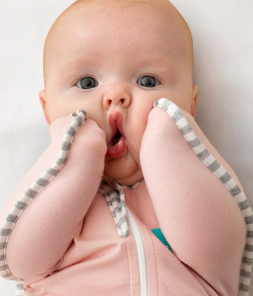 Love To Dream Swaddle UP - Baby Sleep Sack for Self-Soothing | 1.0 TOG, Pink, 5-8.5 lbs