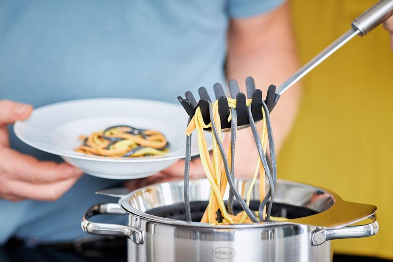 Rosle Stainless Steel Cooking Spoon, Spaghetti
