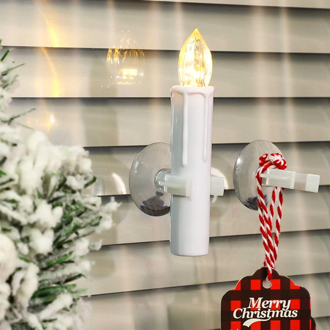 Skiennix Candle Holder Clamps - 6 Pack Suction Cups for Christmas & Valentine's Day | 20mm