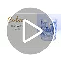 Blue Willow Double Old Fashioned Glasses Set - 13.5 Oz Lead-Free Tumblers