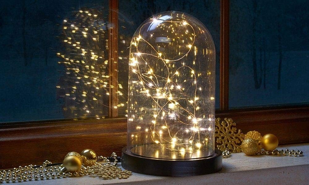 Perfectday 200 LED Copper Fairy String Lights - 66 FT Warm White Waterproof USB Powered for Indoor & Outdoor Decor