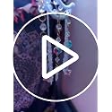 Butterfly Crystal Dream Catcher Suncatcher Boho Wall Decor for Bedroom