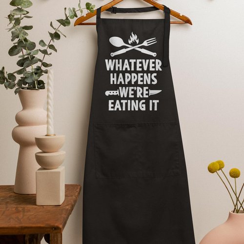 SANDJEST Gift Cooking Grilling BBQ Apron for Men Funny Aprons with Pockets Women Husband Dad Grandpa Boyfriend Wife Girlfriend Mom - Humorous Aprons Gifts for Birthday Christmas