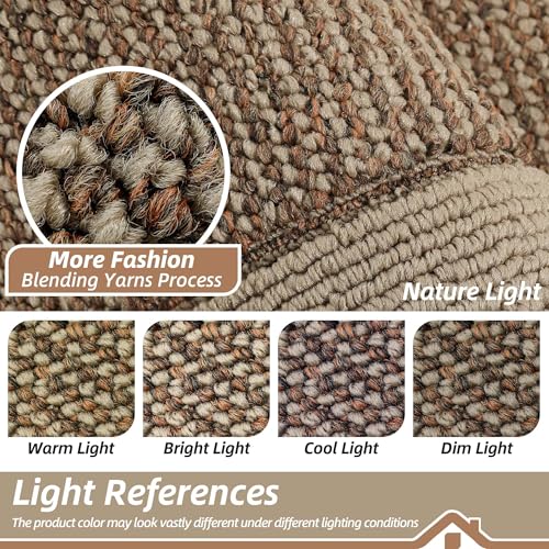 Indoor Dirt Trapper Door Mat 20" x 32" - Non-Slip Washable Entryway Rug