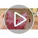 WILLBOND Red Satin Christmas Cabinet Bows - Set of 12 Holiday Kitchen Decor