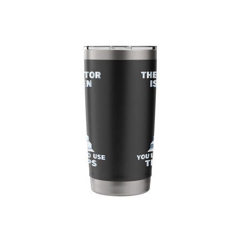 The Elevator Is Broken - Sober Sobriety AA NA Stainless Steel Insulated Tumbler