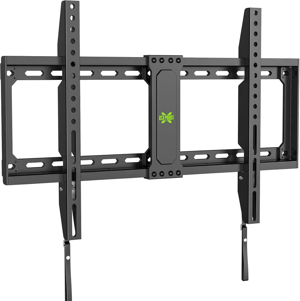 USX MOUNT TV Wall Mount - Low Profile Fixed Bracket for 42-95 Inch TVs | Supports Up to 132 lbs