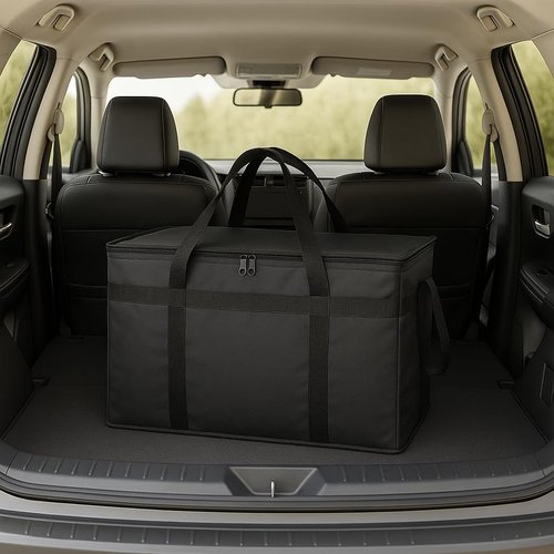 Bodaon Insulated Food Delivery Bag - XXXL Pizza Cooler for Rideshare & Catering | Thermal Carrier