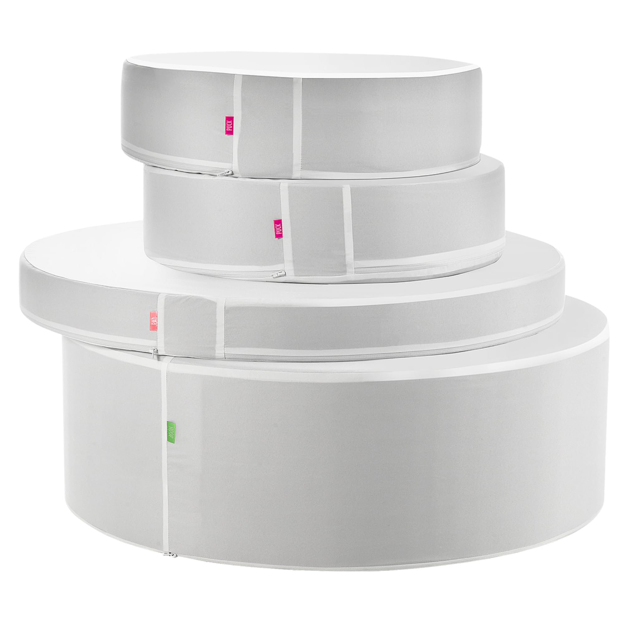 Couch Swag Waterproof Ottoman Liner Set – Leak-Proof 4-Piece Foam Protection Cover for Kids Modular Play Ottoman