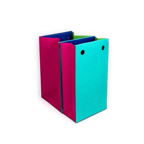Three by Three Seattle Felt-Like-It™ Tall-Wide Connectable Bins: Stylish and Versatile Storage Solutions for Laundry and More 26” tall x 15” wide x 15” deep